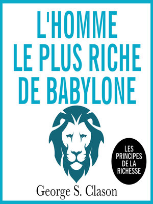 cover image of L'homme le plus riche de Babylone